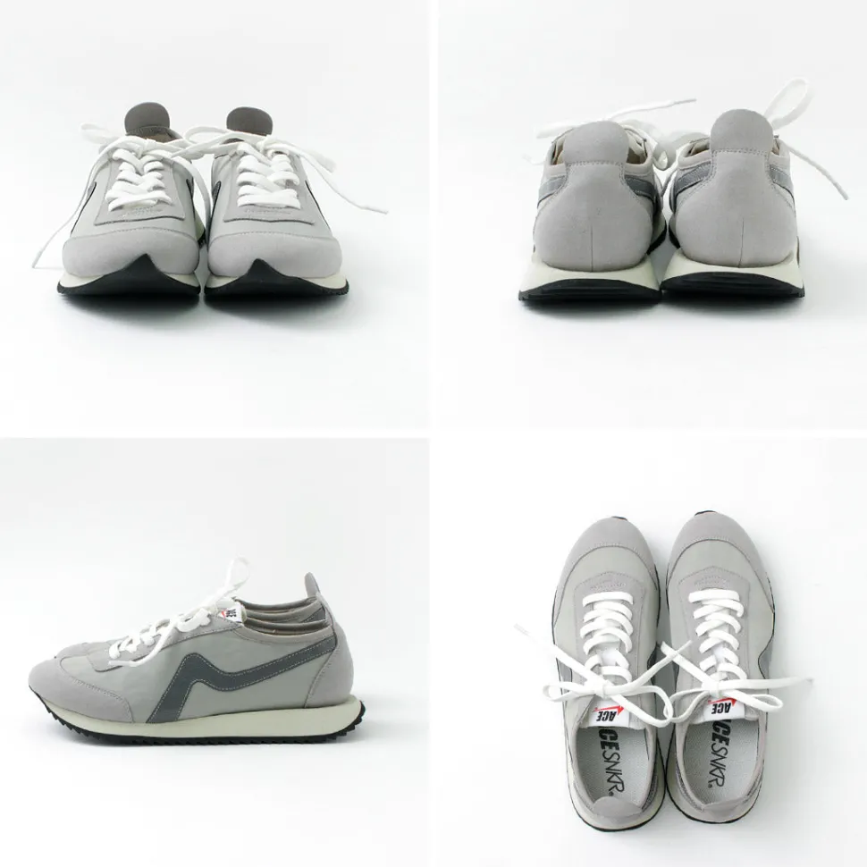ACE SNKR / Nylon model Johnny A sneakers