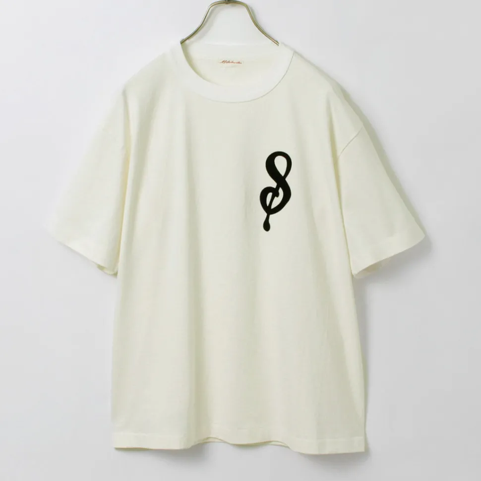 A.G.SPALDING&BROS / 14/Jersey Felt Letter Short Sleeve T-Shirt S Logo