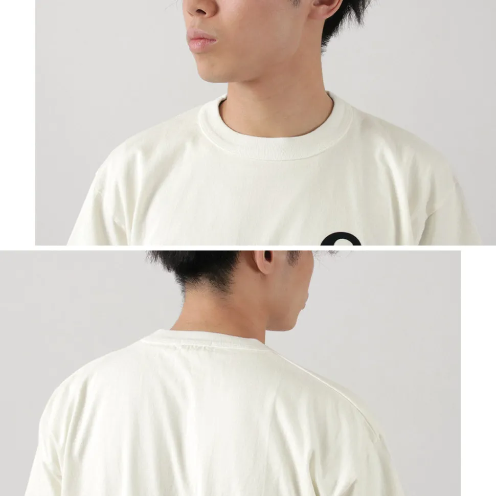 A.G.SPALDING&BROS / 14/Jersey Felt Letter Short Sleeve T-Shirt S Logo