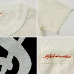 A.G.SPALDING&BROS / 14/Jersey Felt Letter Short Sleeve T-Shirt S Logo
