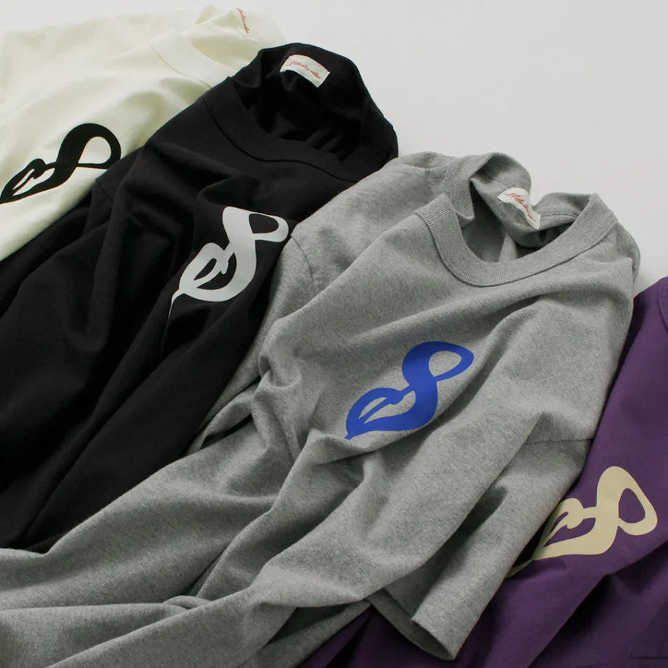 A.G.SPALDING&BROS / 14/Jersey Felt Letter Short Sleeve T-Shirt S Logo