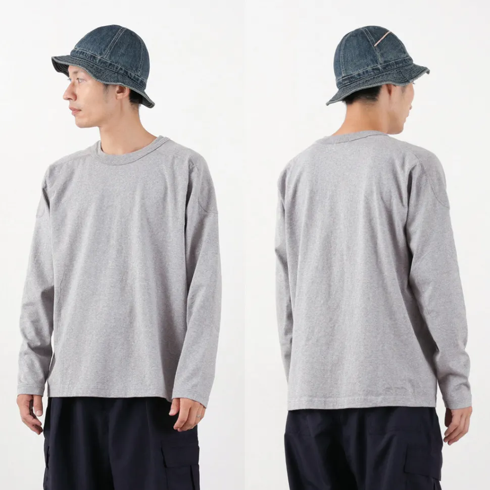 A.G.SPALDING&BROS / 14/Jersey Long Sleeve Football T-Shirt