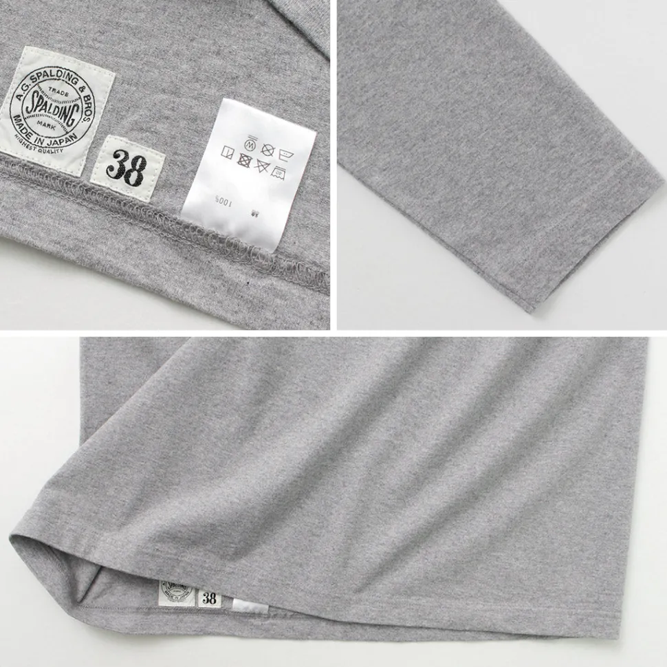 A.G.SPALDING&BROS / 14/Jersey Long Sleeve Football T-Shirt