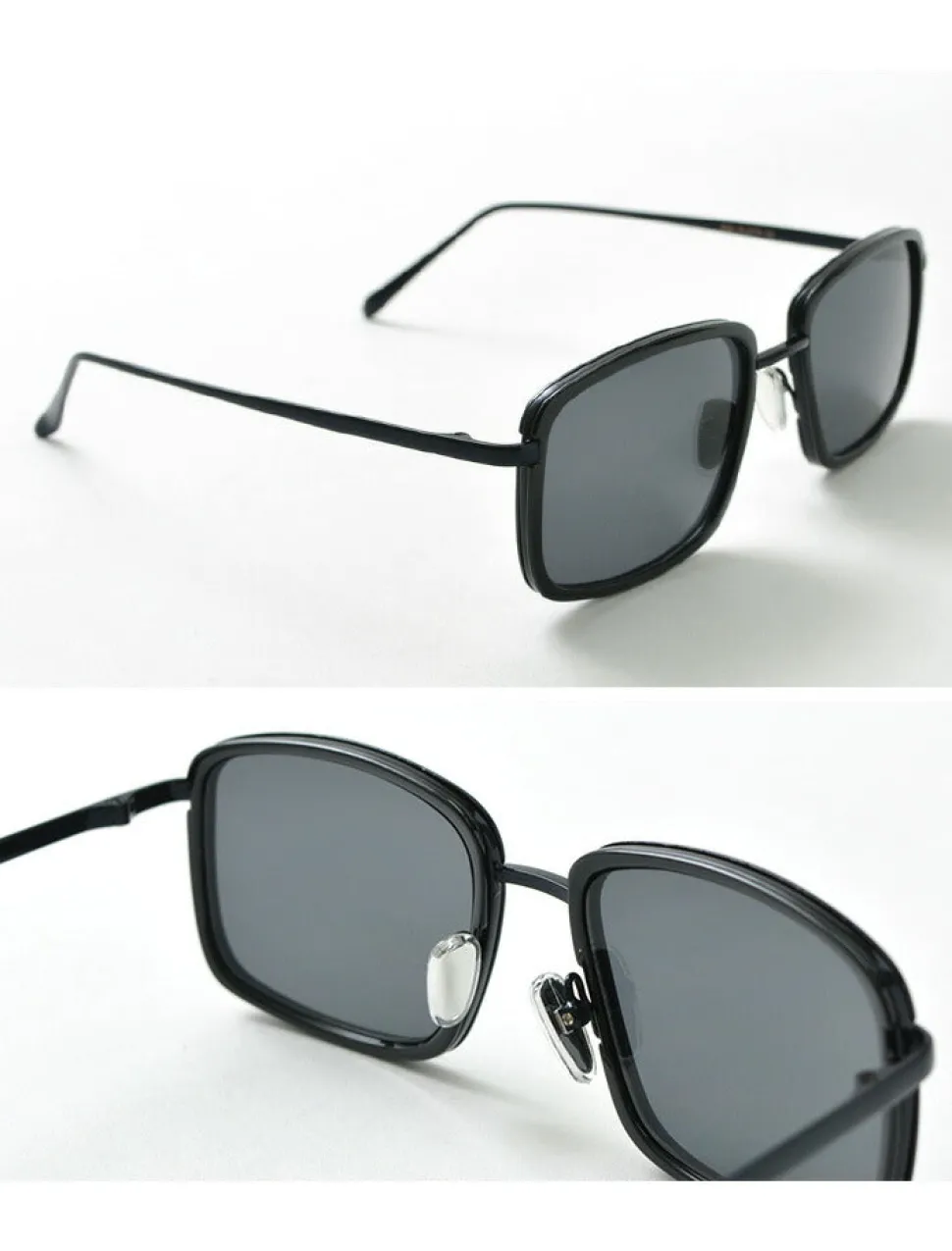 A.KJAERBEDE / ALDO Asymmetrical Square Sunglasses
