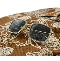 A.KJAERBEDE / ALDO Asymmetrical Square Sunglasses