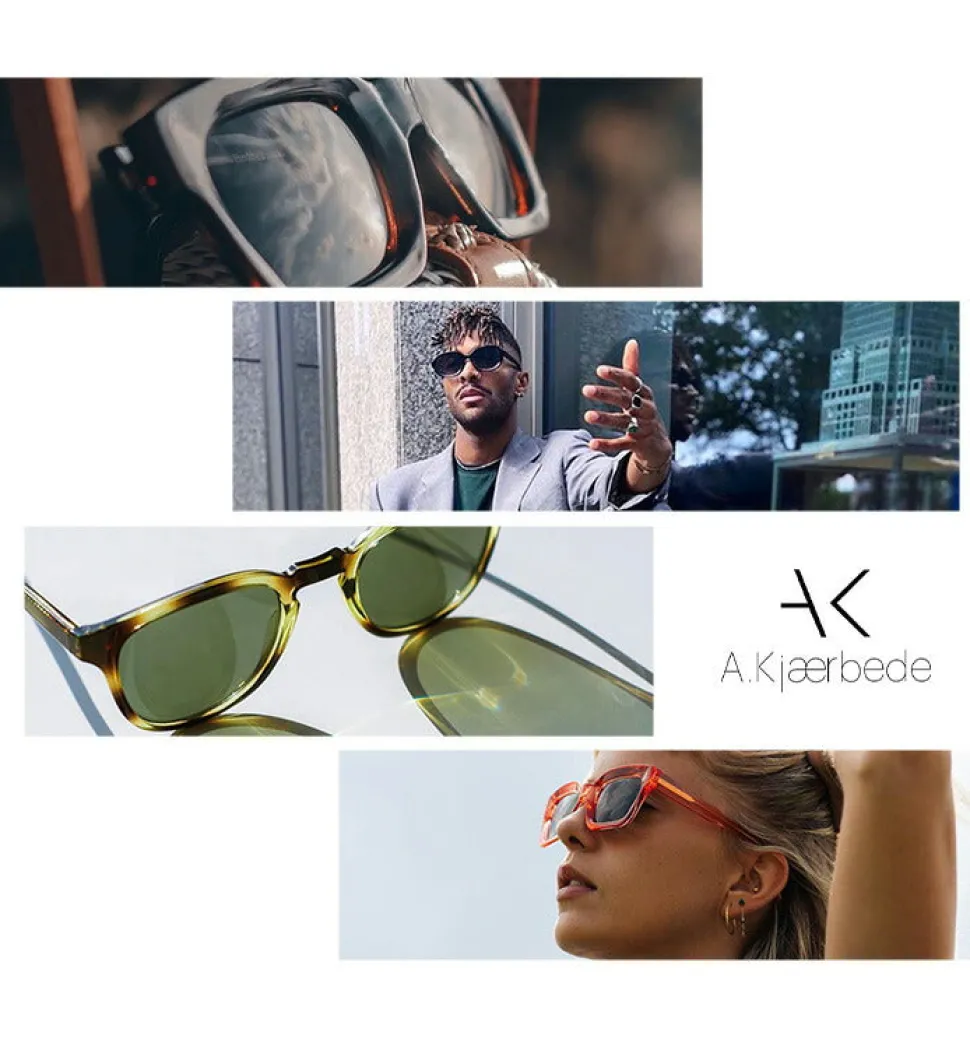 A.KJAERBEDE / ALDO Asymmetrical Square Sunglasses