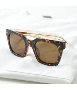 A.KJAERBEDE / NANCY wide frame sunglasses