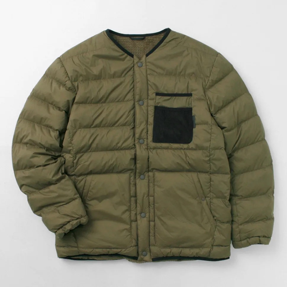 ALLIED FEATHER + DOWN / Reversible Down Cardigan