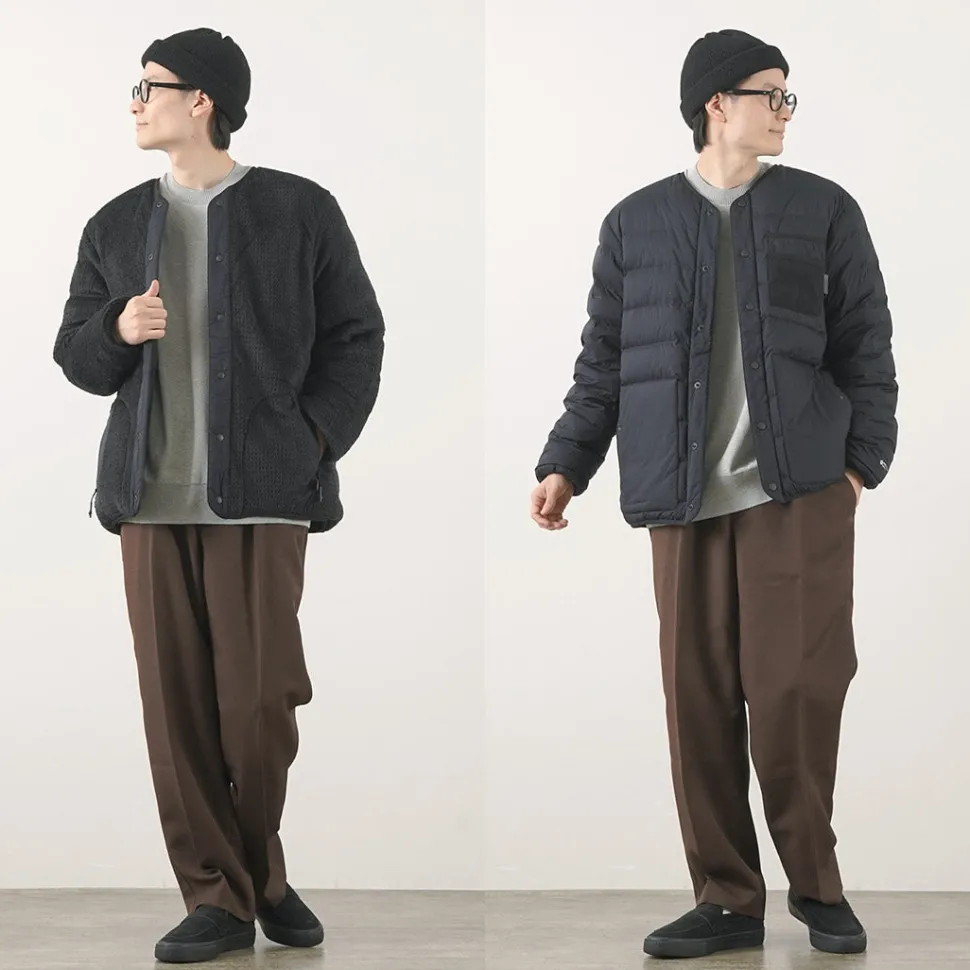 ALLIED FEATHER + DOWN / Reversible Down Cardigan