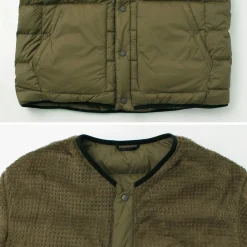 ALLIED FEATHER + DOWN / Reversible Down Cardigan
