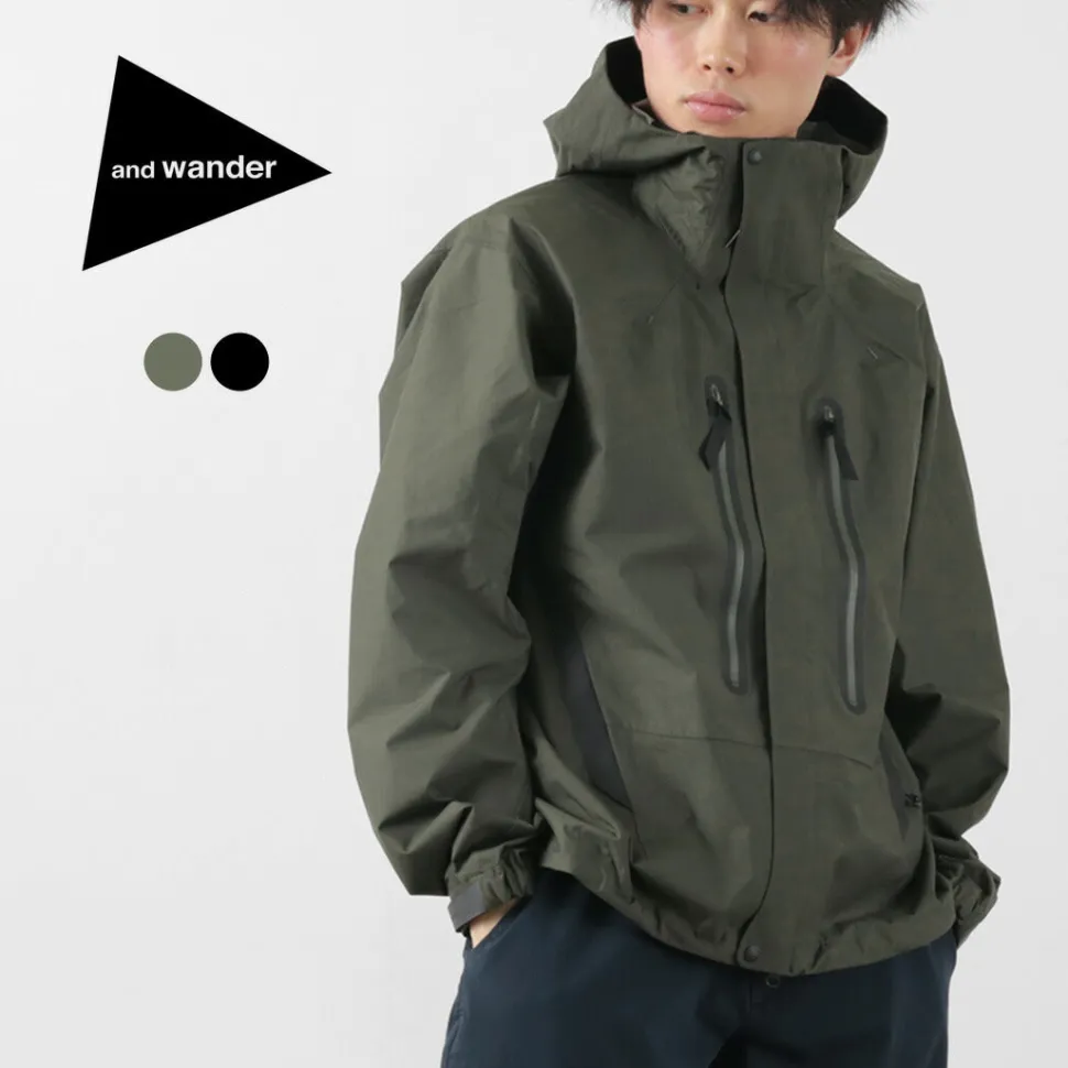 AND WANDER / 2.5 Layer Hiker Rain Jacket