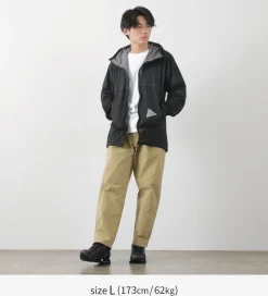 AND WANDER / 3 Layer Ultralight Rain Jacket