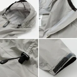 AND WANDER / 3 Layer Ultralight Rain Jacket