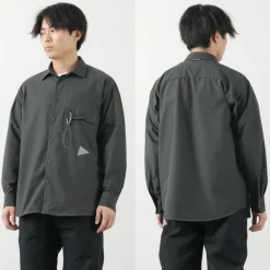 AND WANDER / Dry BreathableLong Sleeve Shirt