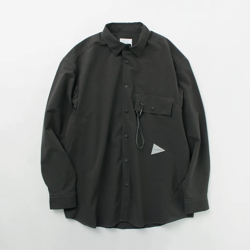 AND WANDER / Dry BreathableLong Sleeve Shirt