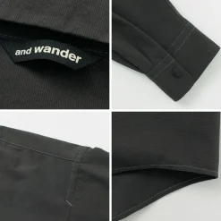 AND WANDER / Dry BreathableLong Sleeve Shirt
