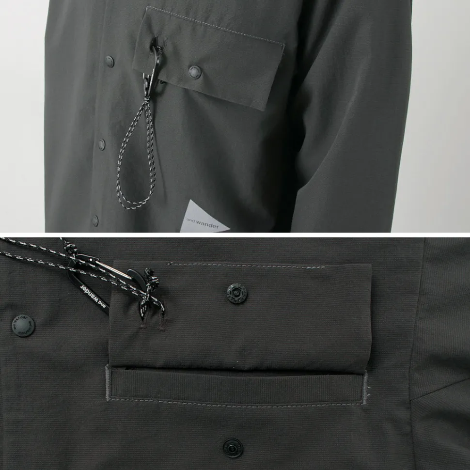AND WANDER / Dry BreathableLong Sleeve Shirt