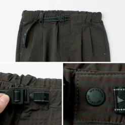 AND WANDER / Dry Soft Seersucker Pants