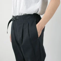 AND WANDER / Dry Soft Seersucker Pants
