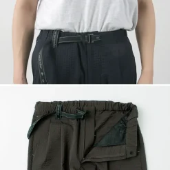 AND WANDER / Dry Soft Seersucker Pants