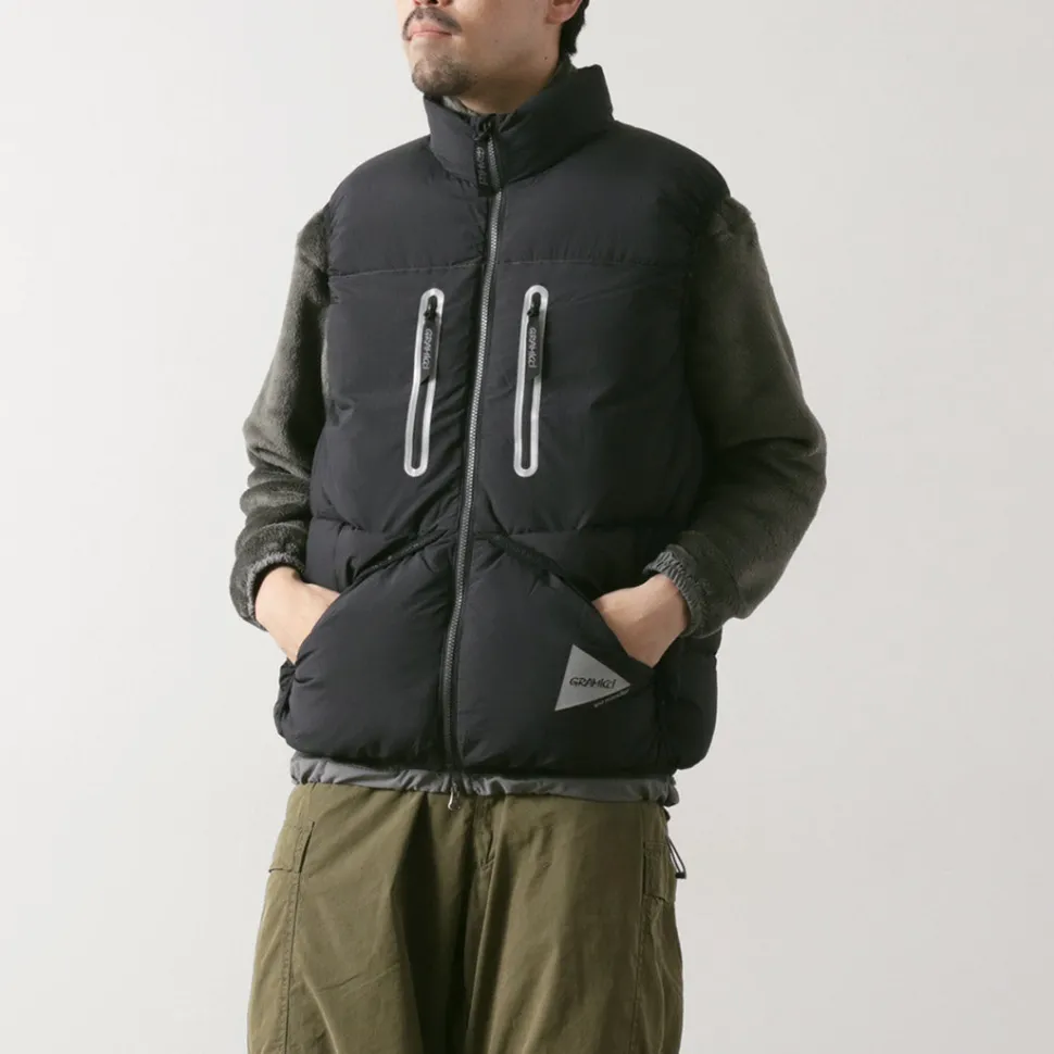 AND WANDER / Gramicci Down Vest
