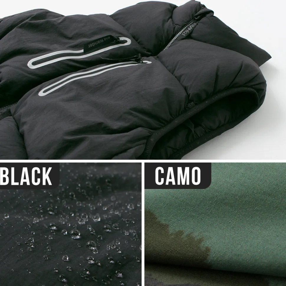 AND WANDER / Gramicci Down Vest