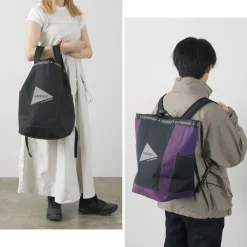 AND WANDER / Gramicci Multi Patchwork 2Way Pack