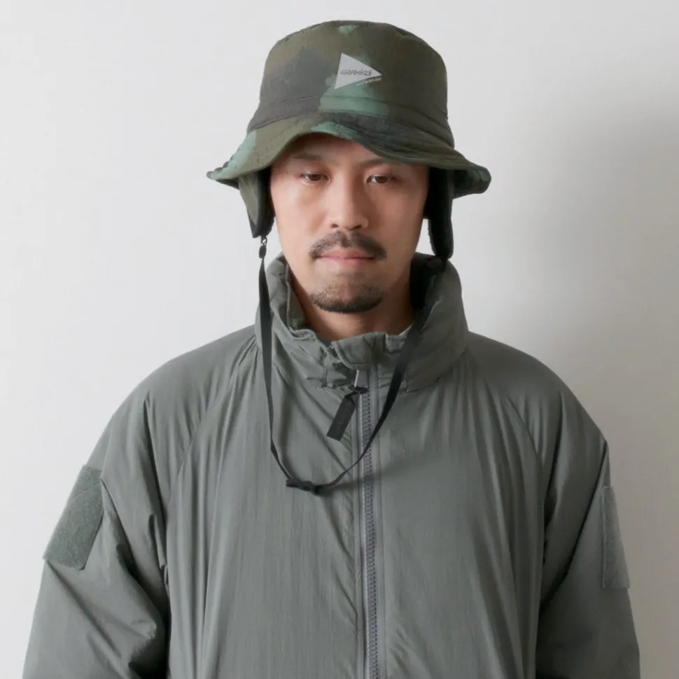 AND WANDER / Gramiche Padded Hat