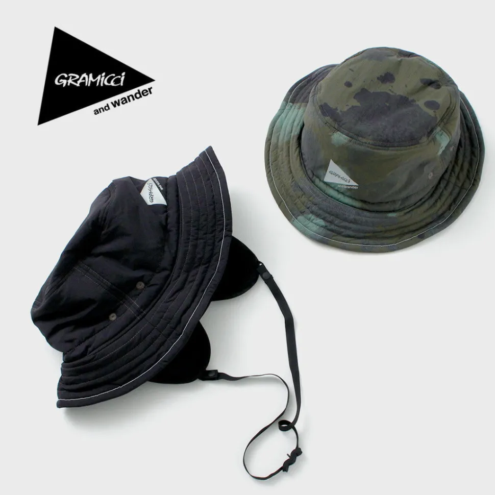 AND WANDER / Gramiche Padded Hat
