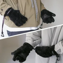 AND WANDER / High-Loft Fleece Gloves