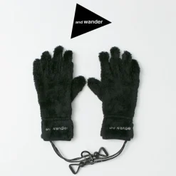 AND WANDER / High-Loft Fleece Gloves