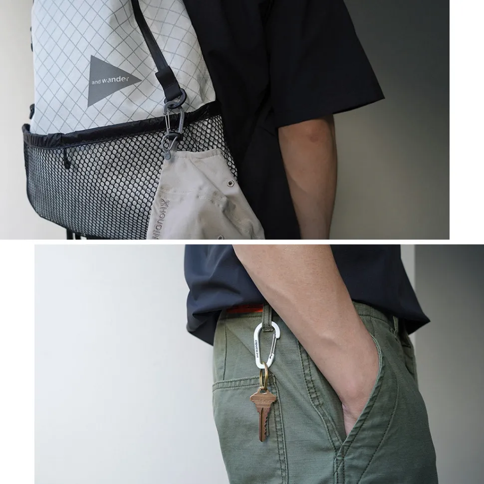 AND WANDER / Mini carabiner set