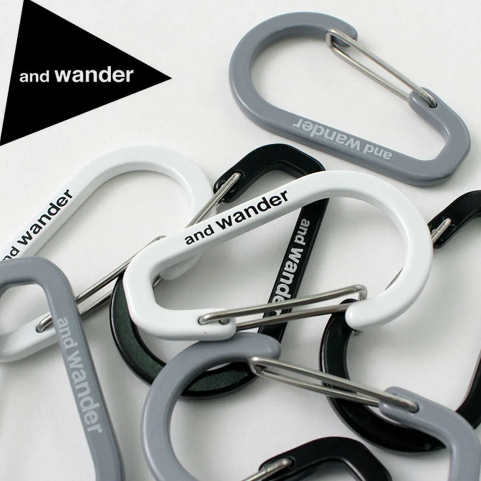 AND WANDER / Mini carabiner set