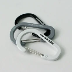 AND WANDER / Mini carabiner set