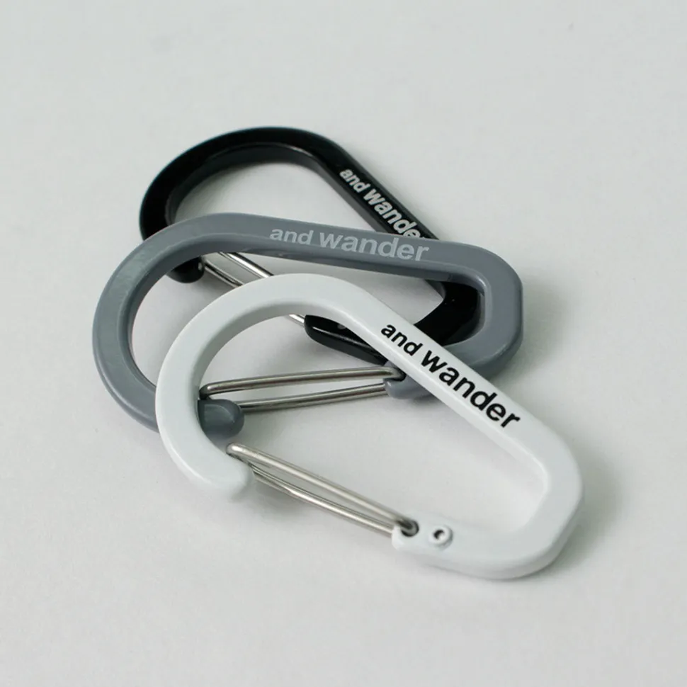 AND WANDER / Mini carabiner set
