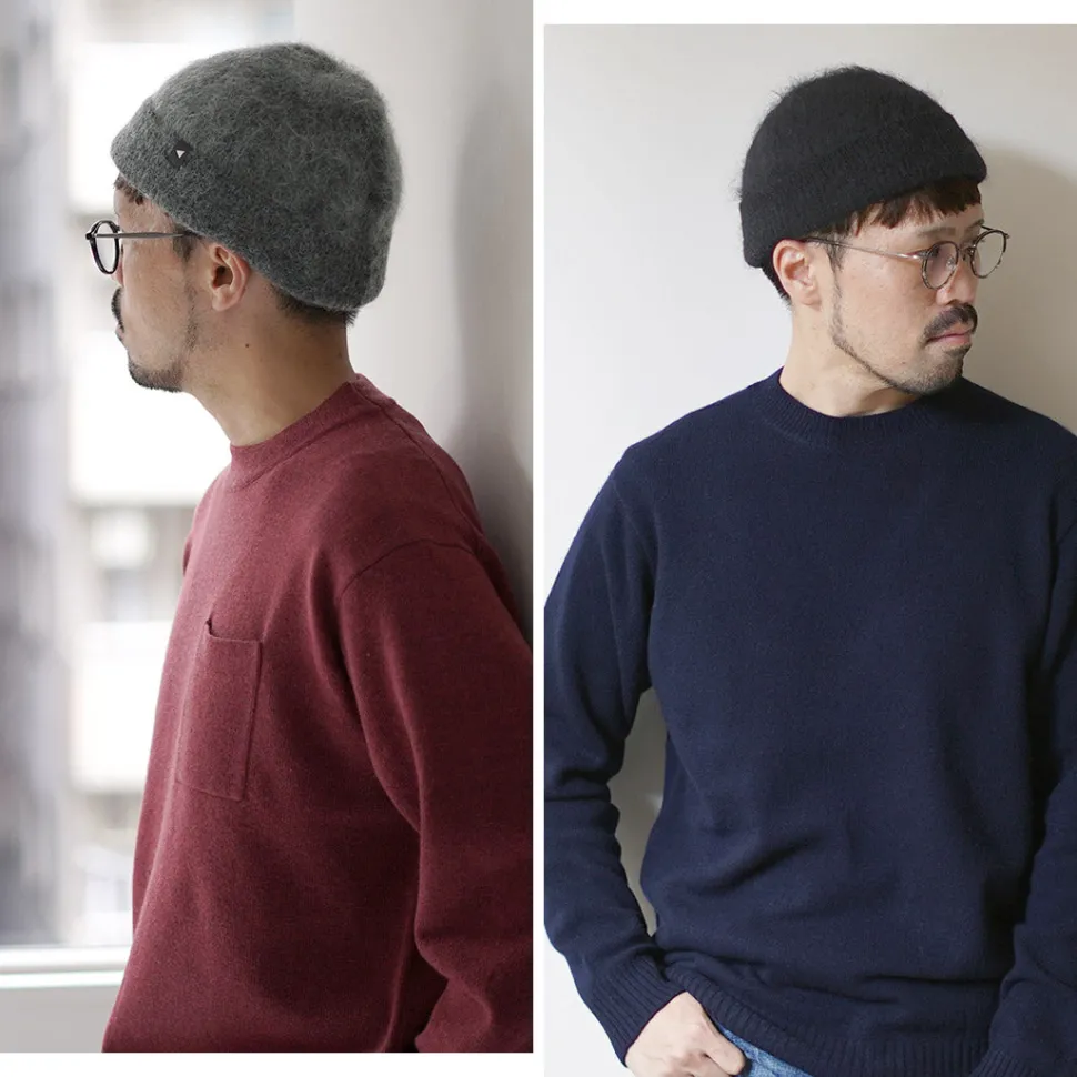 AND WANDER / Mohair Wool Knit Cap