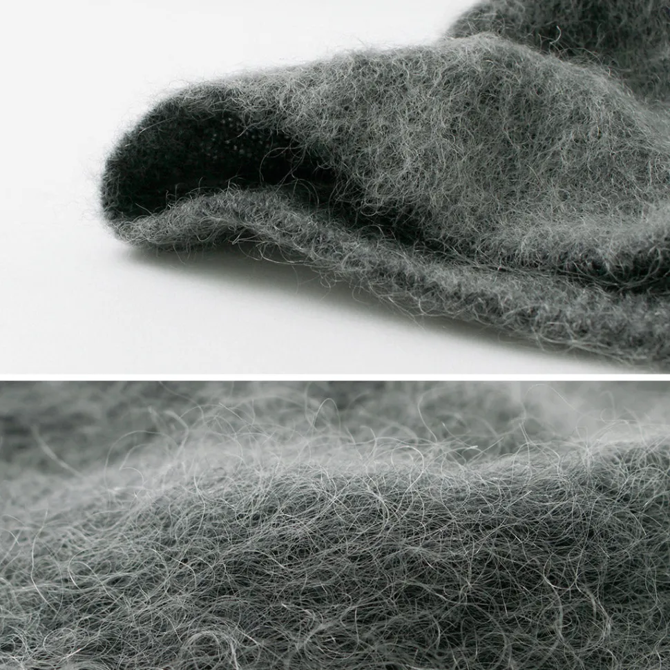 AND WANDER / Mohair Wool Knit Cap