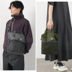 AND WANDER / PE/CO 2-Way Bag