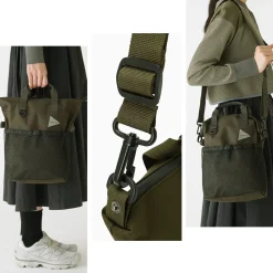 AND WANDER / PE/CO 2-way bag