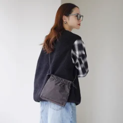 AND WANDER / Triangle Jacquard Sakosh