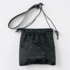 AND WANDER / Triangle Jacquard Sakosh