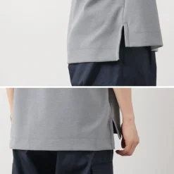 AND WANDER / UV-cut dry short sleeve t-shirt