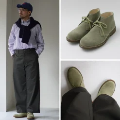 ASTORFLEX / Green Flex Desert Boots