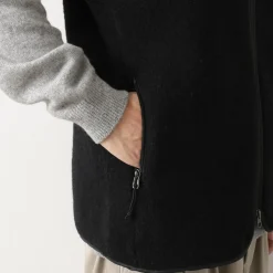 AXESQUIN / Wool Boa Vest