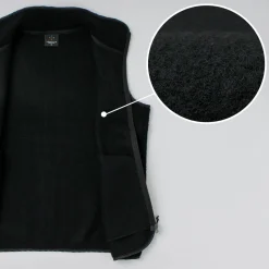 AXESQUIN / Wool Boa Vest