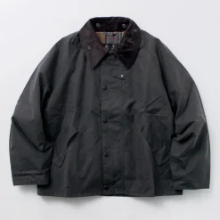 BARBOUR / Oversized Transport Wax Jacket