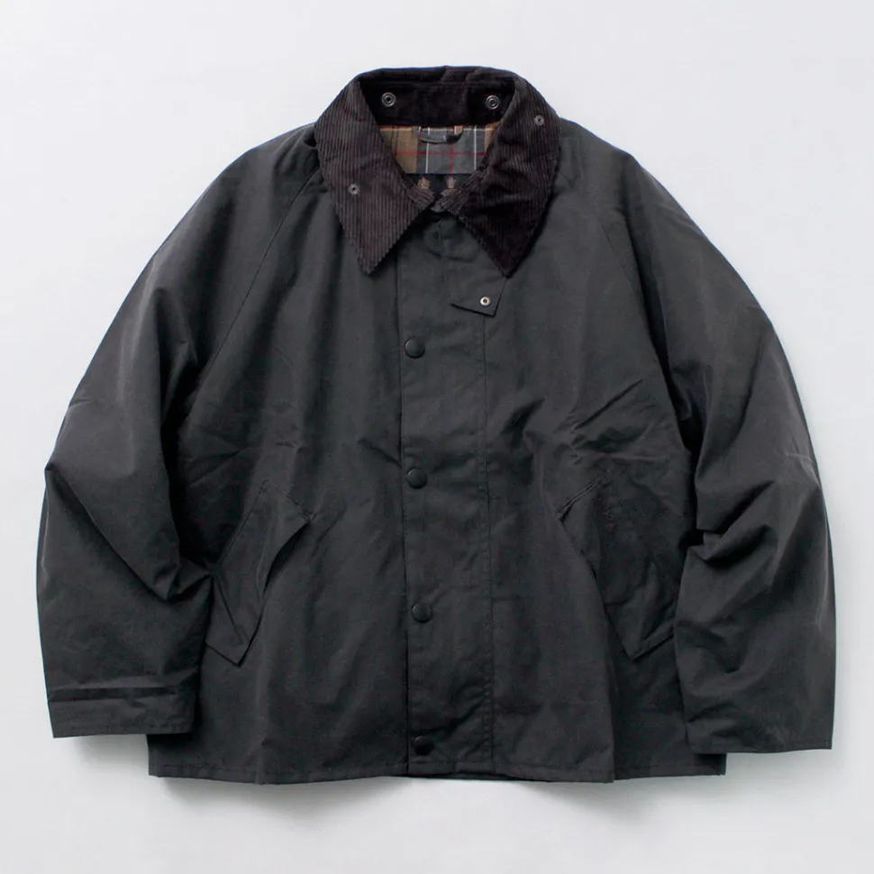 BARBOUR / Oversized Transport Wax Jacket