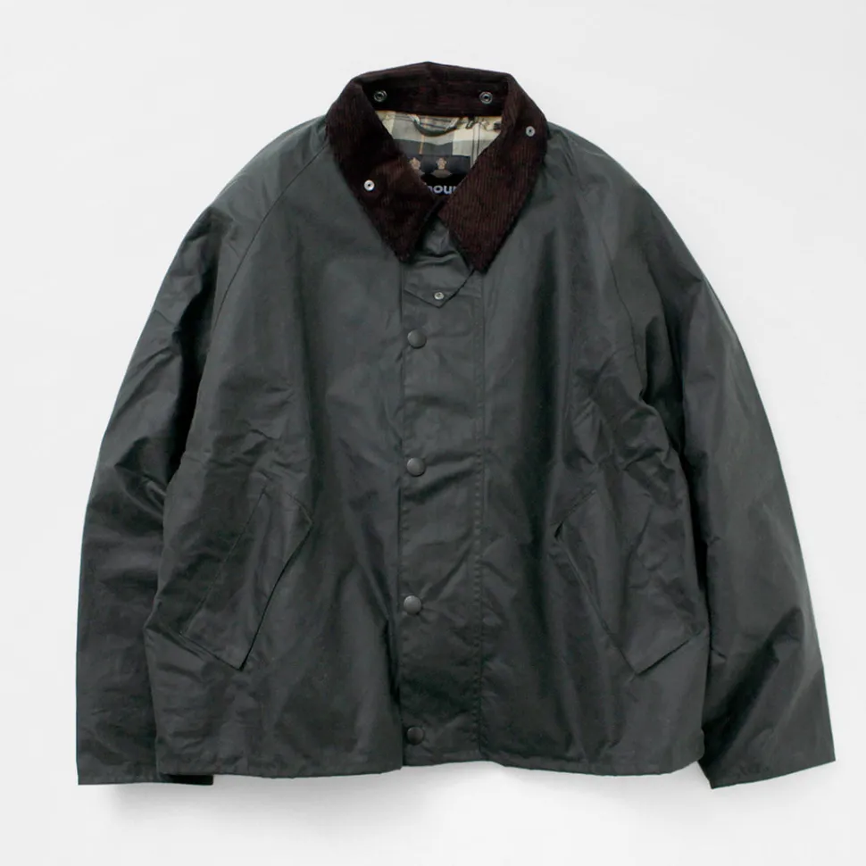 BARBOUR / Oversized Transport Wax Jacket