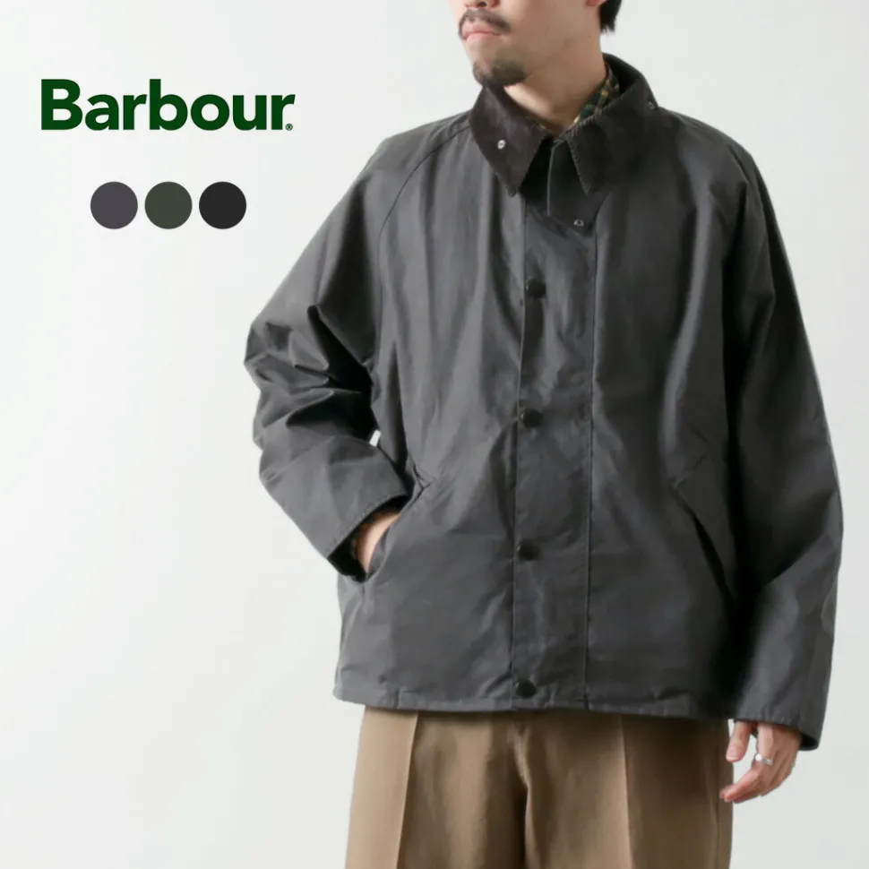 BARBOUR / Oversized Transport Wax Jacket