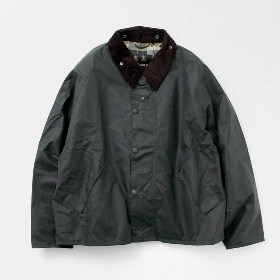 BARBOUR / Oversized Transport Wax Jacket
